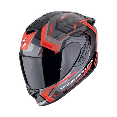 Scorpion EXO-1400 EVO II AIR "LINART" Schwarz-Rot