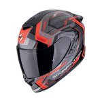 Scorpion EXO-1400 EVO II AIR "LINART" Schwarz-Rot