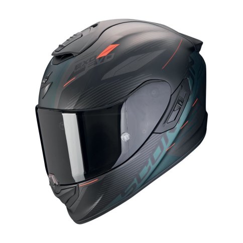 Scorpion EXO-1400 EVO II AIR "LUMA" Mattschwarz-Grün