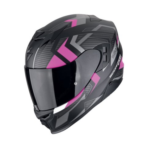 Scorpion EXO-520 EVO AIR "SENSUS" Mattschwarz-Rosa