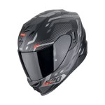Scorpion EXO-520 EVO AIR "RANKA" Mattschwarz-Silber-Rot