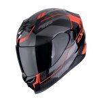 Scorpion EXO-520 EVO AIR "LENA" Schwarz-Rot