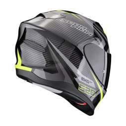 Scorpion EXO-520 EVO AIR "TERRA" Schwarz-Silber-Neon gelb
