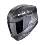 Scorpion EXO-391 "AVA" Mattschwarz-Silber