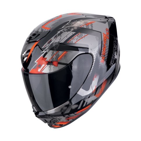 Scorpion EXO-391 "CLUTTER" Schwarz-Rot