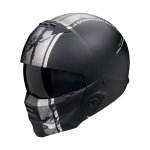 Scorpion EXO-Combat II "LORD" Mattschwarz-Silber