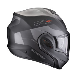 Scorpion EXO-TECH EVO PRO "COMMUTA" Mattschwarz-Silber
