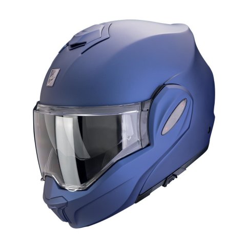 Scorpion EXO-TECH EVO PRO "SOLID" Matt-Metallic-Blau