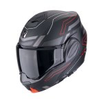 Scorpion EXO-TECH EVO "CONQUER" Mattschwarz-Rot