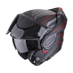 Scorpion EXO-TECH EVO "CONQUER" Mattschwarz-Rot