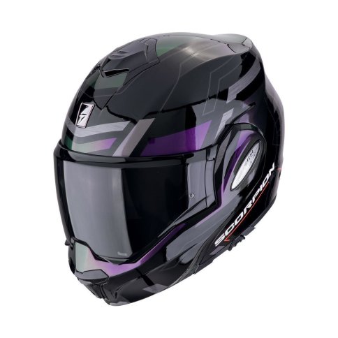 Scorpion EXO-TECH EVO "CONQUER" Schwarz-Chamaleon