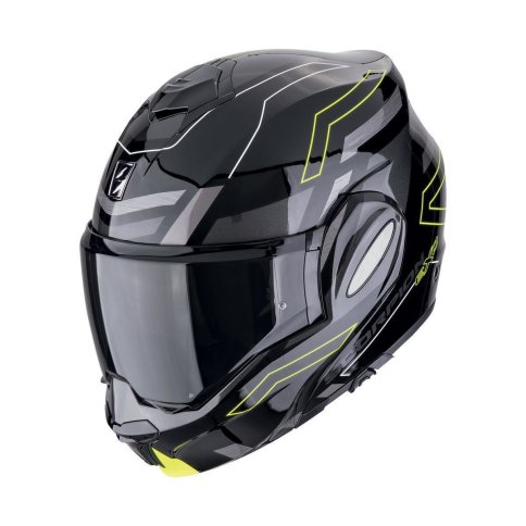 Scorpion EXO-TECH EVO "CONQUER" Schwarz-Neon gelb