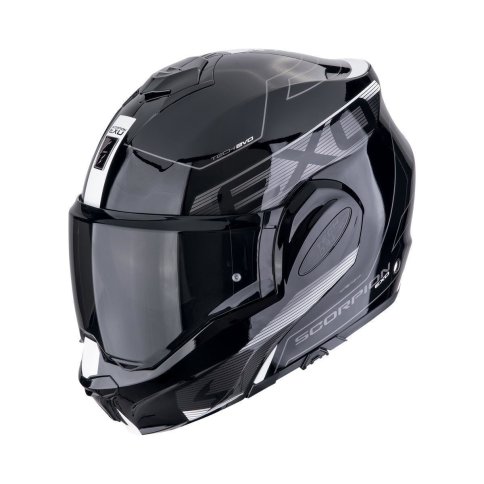 Scorpion EXO-TECH EVO "TRAVELLER" Schwarz-Weiß