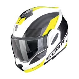 Scorpion EXO-TECH EVO "TEAM" Weiß-Neon Gelb
