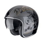 Scorpion BELFAST EVO "DRIVE FAST" Silber-Schwarz-Gold