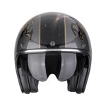 Scorpion BELFAST EVO "DRIVE FAST" Silber-Schwarz-Gold