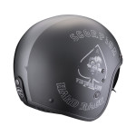 Scorpion BELFAST EVO "SPADE" Mattschwarz-Silber