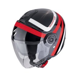 Scorpion EXO-CITY II "RIVA" Schwarz-Rot