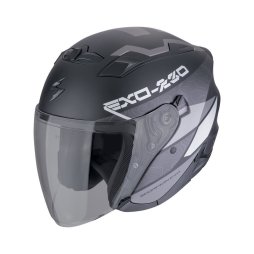 Scorpion EXO-230 "BAND" Mattschwarz-Silber