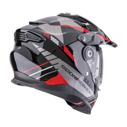 Scorpion ADF-9000 AIR "FEAT" Schwarz-Silber-Rot