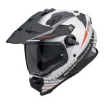Scorpion ADF-9000 AIR "FEAT" Mattweiß-Schwarz-Rot