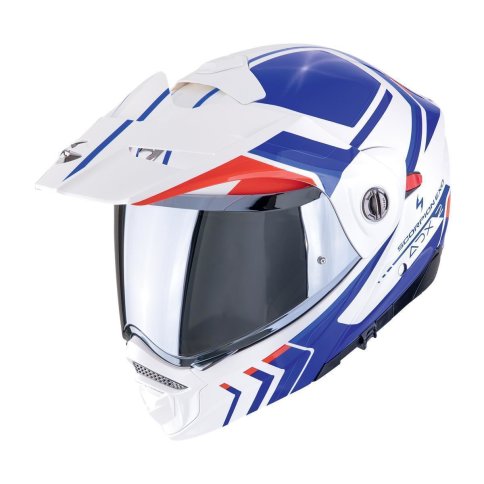 Scorpion ADX-2 "LEWIS " Weiß-Blau-Rot