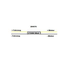 Widerstand "27 Ohm/5W"