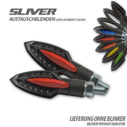 Austauschblende - SMD-Blinker "Silver"