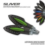 Austauschblende - SMD-Blinker "Silver"