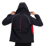 REVS Softshelljacke Herren XL black/red