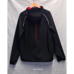 REVS Softshelljacke Herren XL black/red