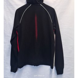 REVS Hoodie mit Reißverschluss Herren L black/red
