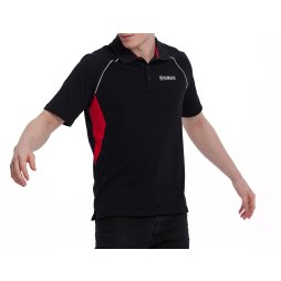 REVS Herren-Poloshirt XL black/red