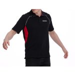 REVS Herren-Poloshirt XL black/red