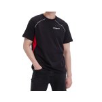 REVS Herren-T-Shirt L black/red