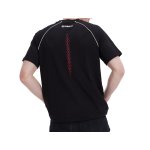 REVS Herren-T-Shirt M black/red