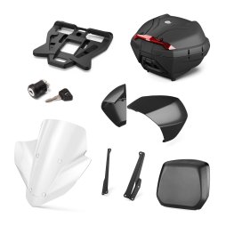 Tricity 125 Urban-Paket 34 L Black