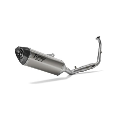 Komplettauspuffanlage aus Titan für die R125