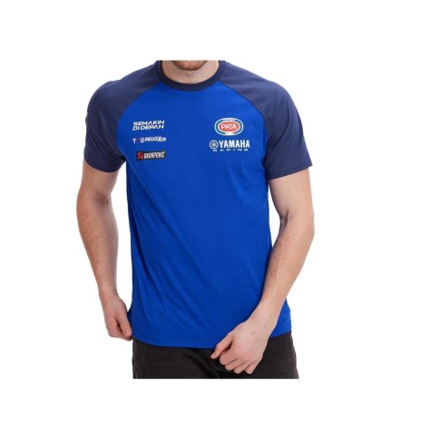 Offizielles Yamaha WorldSBK Team Replica T-Shirt Herren XXXL Blue