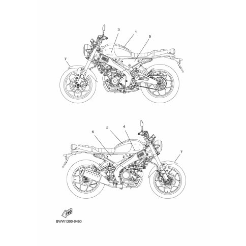 AUFKLEBER, KRAFTSTOFFTANK 1