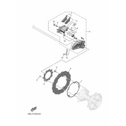 BREMSSATTEL KOMPL., HINTEN 2