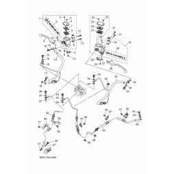 HALTER, BREMSSCHLAUCH