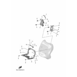 BRKT, FRONT CARRIER 1