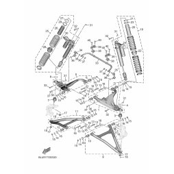 BAR, STABILIZER FRONT