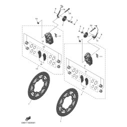 BREMSSATTEL KOMPL.(R)