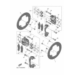 BREMSSATTEL-DICHTUNGSSATZ