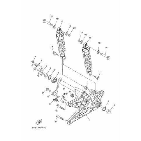 HALTER, BREMSSCHLAUCH