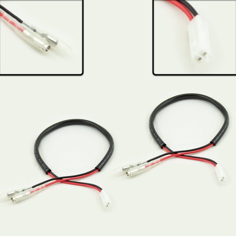 Adapterkabel "Blinker" (paar) Japan-2er Rundstecker