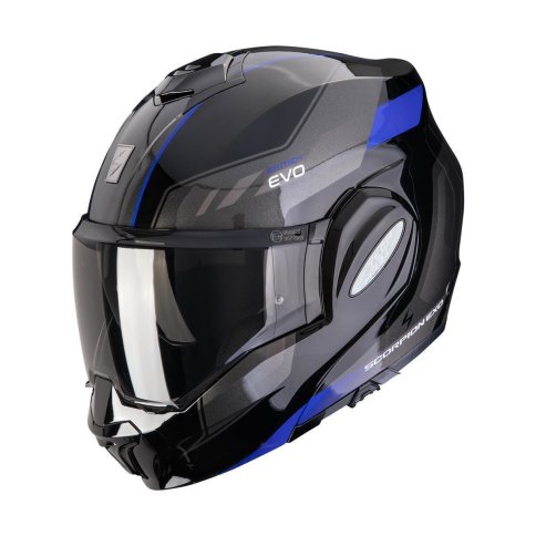 Scorpion EXO-TECH EVO "SOCIUS" Schwarz-Blau
