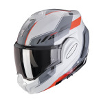 Scorpion EXO-TECH EVO "SOCIUS" Grau-Rot